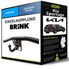 Abnehmbare Anhängerkupplung für KIA Sportage 07.2010-12.2015 III Typ SL Brink