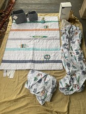 Pottery Barn Kids Colby Quilt Crib Sheet Accessories Nursery Set