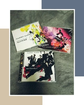 DURAN DURAN ASTRONAUT (Japanese CD w/OBI) + Sunrise + What Happens (CDS) Virus - Imagen 1 de 4