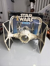 Vtg Star Wars Imperial Tie Fighter Vehicle Complete W Box 1978 Kenner Working