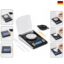 Feinwaage 0,001G X 50G, Milligramm Waage Mit LCD Display, Hochpräzise MG Waage,