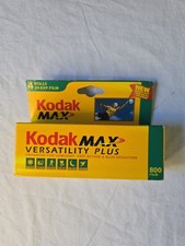 KODAK MAX VERSATILITY PLUS 4 Rolls 24 Exposure 35mm 800 - NOS