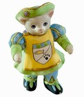 New ListingVintage Schmid Kitty Cucumber Dashing Lord Albert 1990 Figurines 3.5” Tall