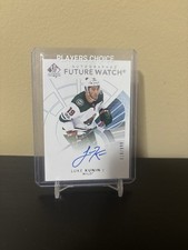 2018-19 SP Authentic Future Watch Autograph #152 Luke Kunin /999