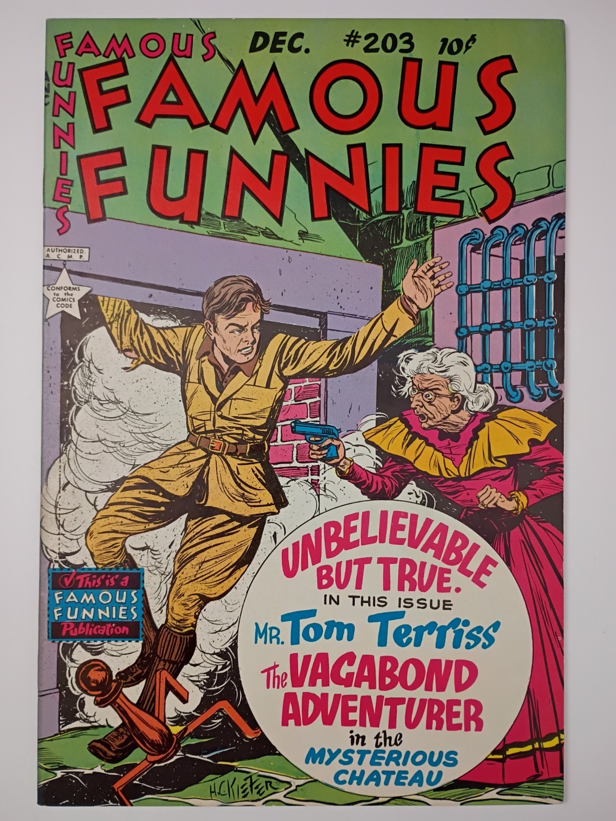 Famous Funnies #203 1952 🔥 High Grade