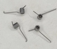 4 x New Thorens Lighter Double Claw Main Springs