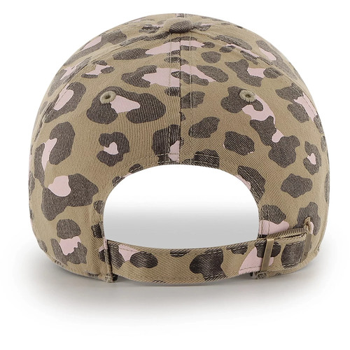 '47 Women's Dallas Mavericks Bagheera Clean-Up Cap Hat Animal Leopard Print New - Picture 2 of 12