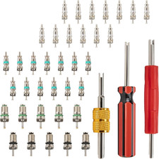 39 PCS Air Conditioning Valve Core Accessories Kit, R12 R134A Refrigeration Schr