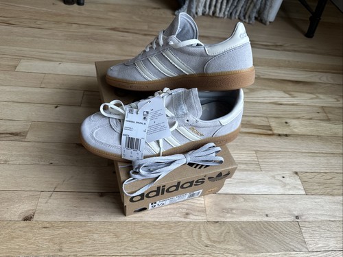 Size 9.5 - adidas Handball Spezial Grey Off White W - Picture 8 of 24