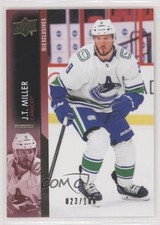 2021-22 Upper Deck Series 1 Exclusives 23/100 JT Miller #176 0c3