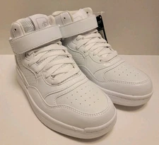 AND1 Women's Mid Hightop Basketball Sneaker - White - Multi-Size - Brand New 