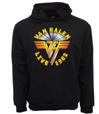 Van Halen Live 1982 Graphic Hoodie