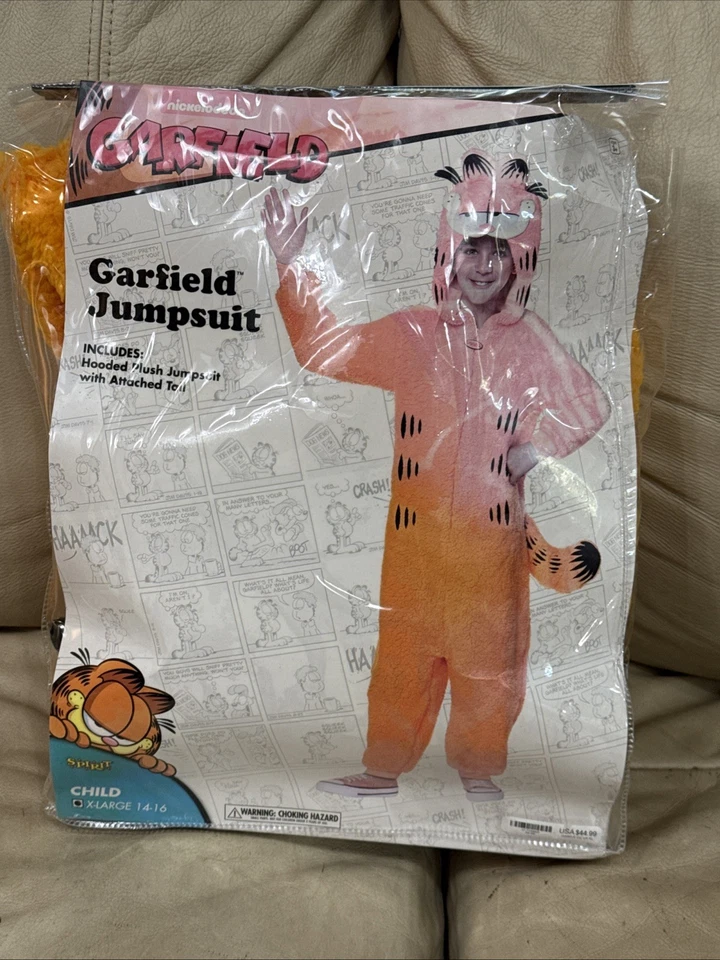 MONO GARFIELD - Juvenil XL (14-16) - Espíritu Halloween, Disfraz Nickelodeon Foto 2 de 4