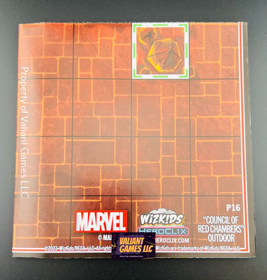 Marvel Heroclix Council of Red Chambers / Avengers Tower Map Avengers 60th Set