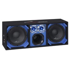 Audiopipe AP-CHU-1028BLU High Powered 10" Vented Chuchero Enclosure