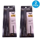 2 PACK L'Oreal Telescopic 935 Carbon Black Mascara - New Sealed