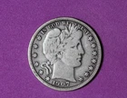 1907- Barber Half Dollar #P34078