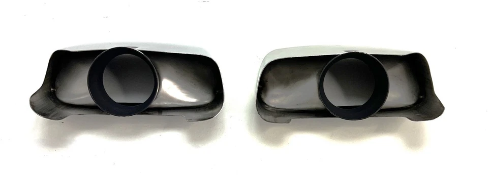 Выхлопные наконечники 2015-2023 наконечник выхлопной трубы 304 полированная нержавеющая сталь слева и Ri - Изображение 4 из 4