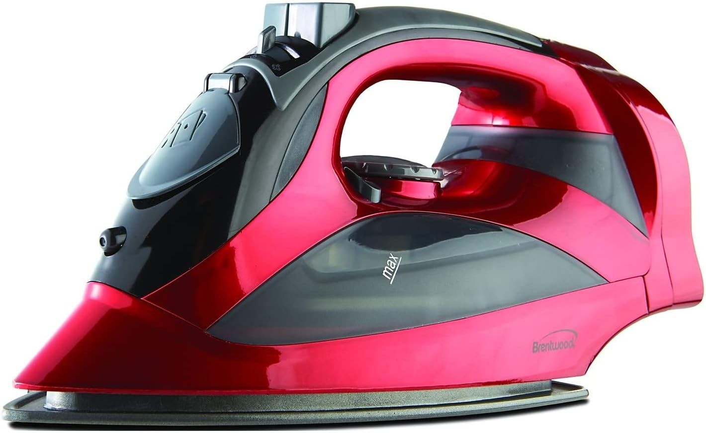 With Retractable Cord,non-stick,red Red