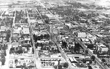 Birds Eyes View Bakersfield California CA - Reprint