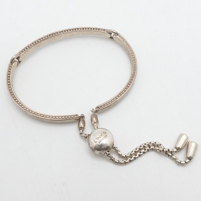 Links of London Sterling Silver Narrative Toggle Adjustable Bracelet