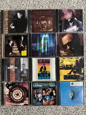 Classic Rock CD Lot 12 Joel Eagles Adams Tom Petty Young CSNY Don Henley Sting