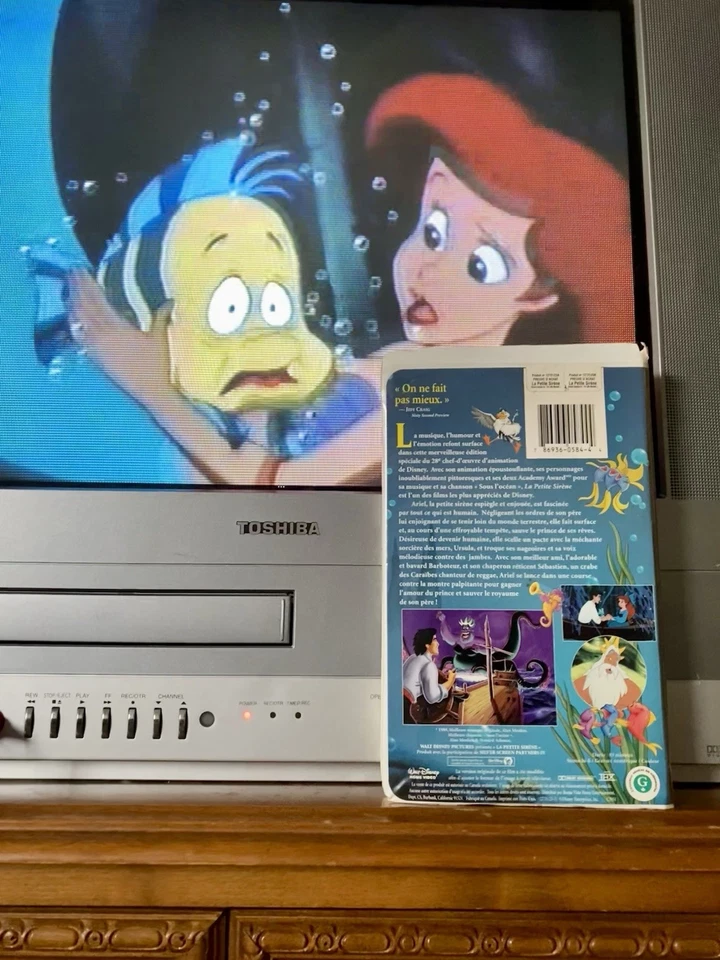 Disney La Petite Sirene VHS NTSC French The Little Mermaid Special Edition - Image 3 of 4