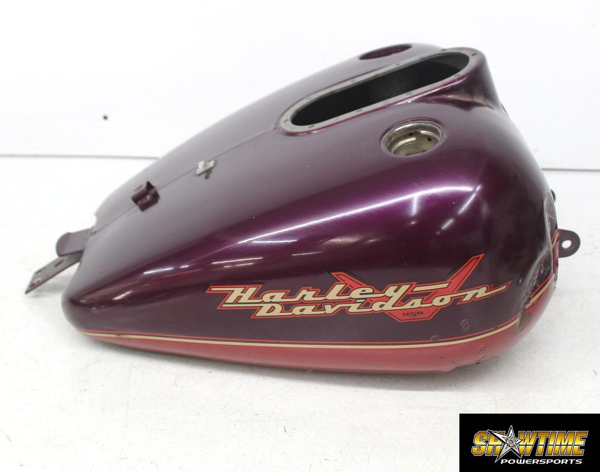 Harley-Davidson fire flame 1996年製 VINTAGE Orange with Green Flames Harley Davidson Motorcycle