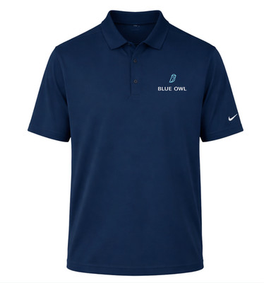 RARE NWT 100% Authentic Blue Owl Capital Private Equity Finance Polo Navy 2XL