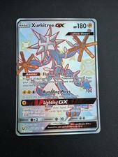 POKEMON TCG XURKITREE GX SV58/SV94 S&M HIDDEN FATES SHINEY RARE!! on eBay