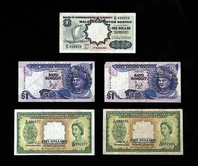 Malaya British Borneo In Malaysian Paper Money for sale | eBay