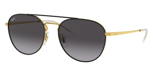 NEW Ray-Ban Sunglasses Black On Arista Frame Light Gray Gradient Dark GrayRB3589 - Picture 3 of 6