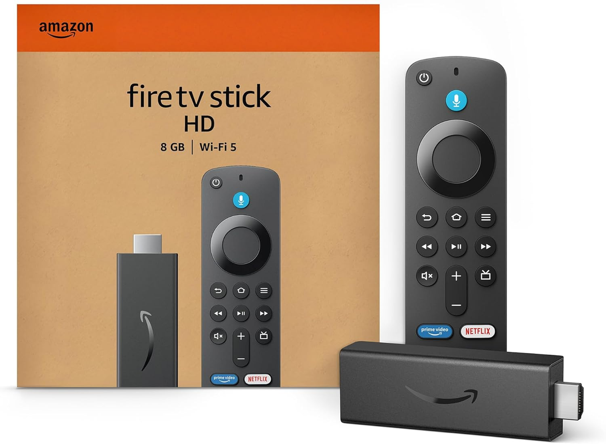 Amazon Fire TV Stick HD (Newest Model), Free and Live TV, Alexa