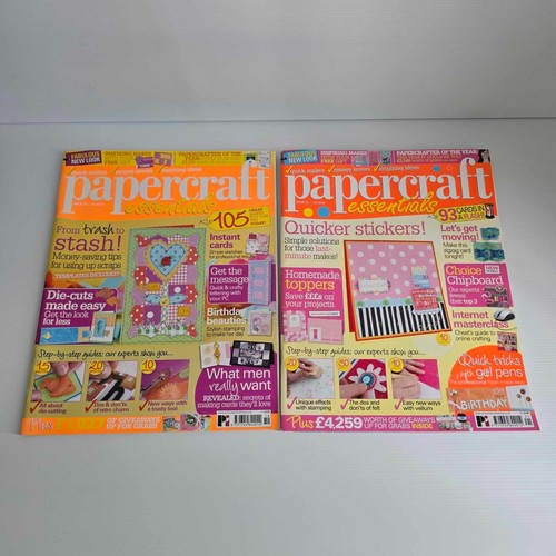 8x Mixed Paper Craft Magazine Stamping Ideas Scrapbooking Card Making - Picture 3 of 19