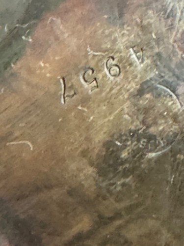 Antico piatto al burro coperto Meriden & Company Silverplate, top mucca, fodera - Foto 18 di 18