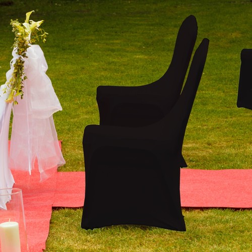 Esszimmer Stuhlhussen Schonbezug Sitzbezug Dehnbar Abnehmbar Hochzeit Party - Bild 211 von 322