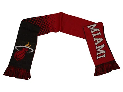 FOREVER COLLECTIBLES Miami Heat FanSchal rot NBA Strickschal 160x 19cm Schal Basketball Geschenkidee