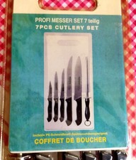 SET DE COUTEAUX DE BOUCHER