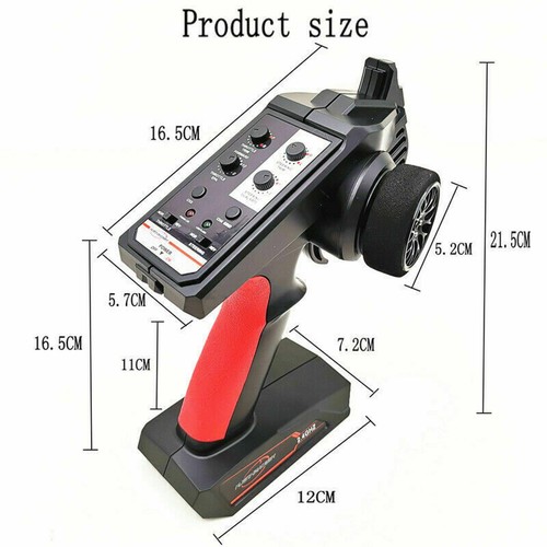 4CH Digital Radio Control System 2.4GHz Transmitter+Receiver for RC Car Boats H - Picture 12 of 14