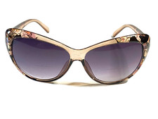Cat eye Sunglasses Bifocal Reading Glasses Women Floral Frames Sun Readers