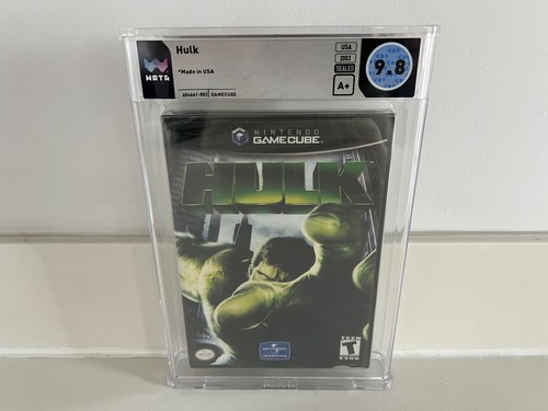 Hulk (Nintendo Gamecube) WATA 9.8 A+ New Sealed Graded VGA CGC 1st Print Marvel