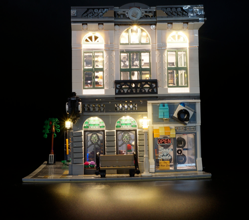 LED Light Kit for Brick Bank - Compatible with LEGO® 10251 Set - AU STOCK - Picture 7 of 13