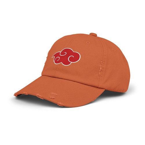 Akatsuki Cap Anime Distressed Naruto Shippuden Hat Manga Vintage Cosplay 90's - Picture 15 of 37