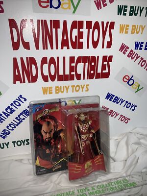Vintage 2005 Flash Gordon Ming the merciless figure Alex Ross