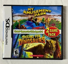 Nintendo DS Game Pack - My Amusement Park and Digging for Dinosaurs