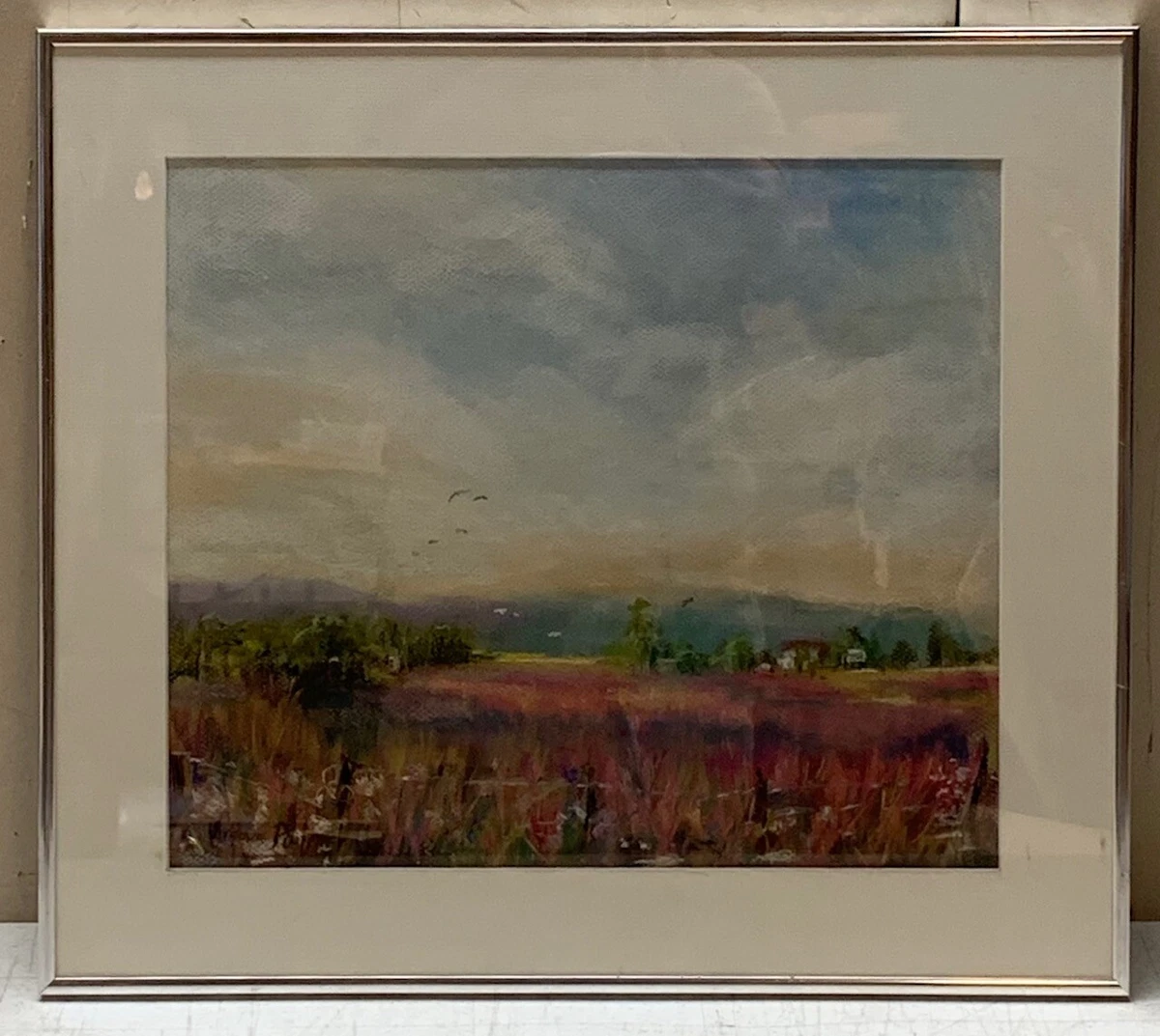 印象派风景艺术粉彩图画| eBay