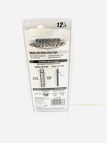 Shoreline LED Utility Strip Light, White - Picture 2 of 2