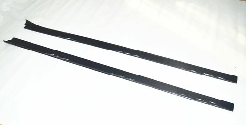 Fit for Cadillac ATS 2013-2015 Carbon Fiber Side Skirts Extension Lip Spoiler - Picture 11 of 12