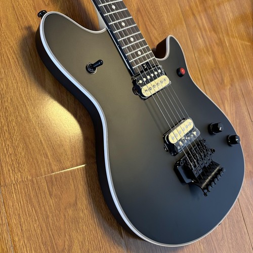 Guitarra Eléctrica Estilo Wolfgang Negro Mate Cuerpo Caoba Floyd Rose Trémolo - Imagen 10 de 10