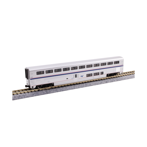 Kato 1069002 N Scale Amtrak Pacific Bi-Level Surfliner coaches 4 Car Add-On Set - Picture 2 of 3